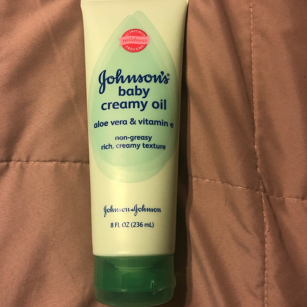 LOT of 7 Johnson’s Creamy Baby Oil - Sealed!